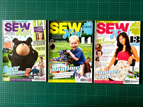 Bundle sew hip magazines - sew,