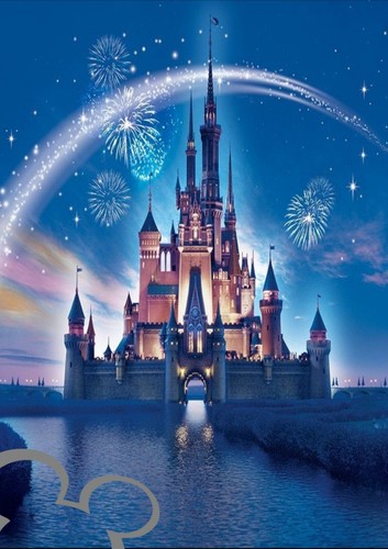 Disney castle art print - castle,