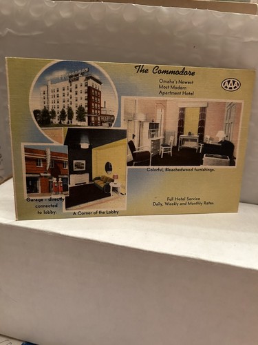 Omaha nebraska postcard - omaha,, nebraska.