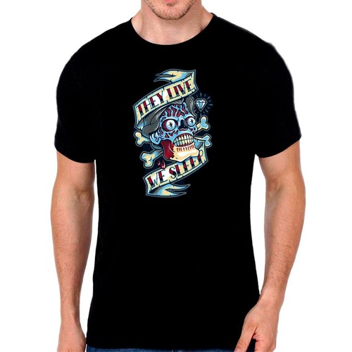 Scifi horror shirt - horror, 90s