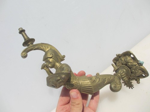 Victorian brass gas wall - wall, light