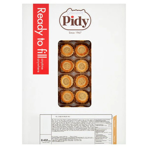 Pidy gourmet zakouskis 432kg - gourmet,