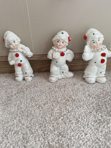 Vintage porcelain clowns - 3,