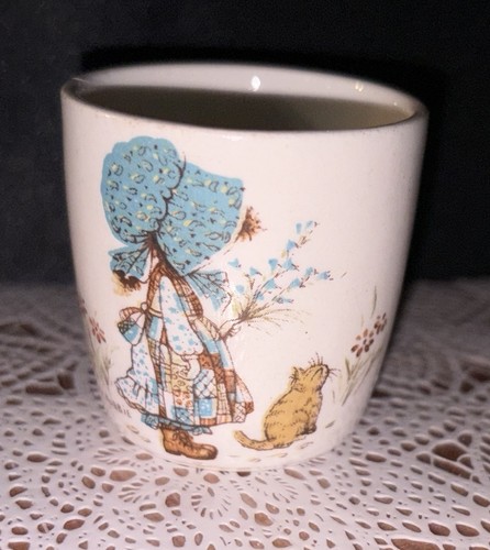 Vtg holly hobbie ceramic - holly,