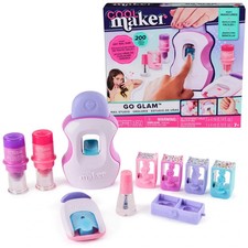Cool Maker Go Glam Nail Stamping Studio Kit | Kids Manicure Set | 200 Nails