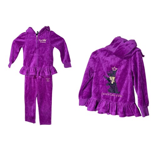 Juicy couture purple velour - couture,