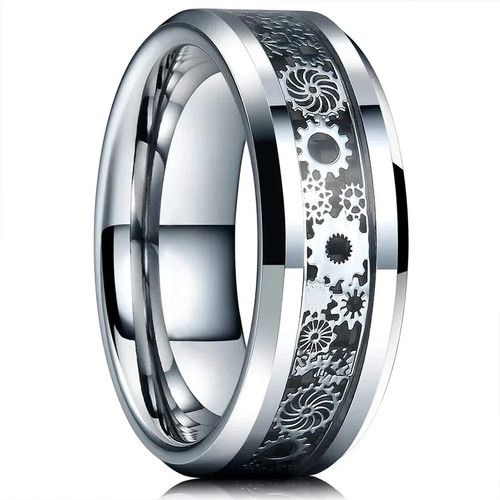 Vintage steampunk gear ring - vintage,