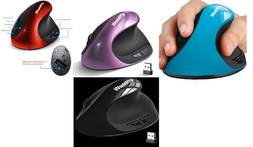 Vertical wireless mouse - vertical,