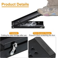 Heavy Duty Foot Operated Can Crusher for Aluminium Tins Floor Mounted 16oz 500ml