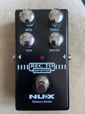 Nu X Recto distortion guitar pedal