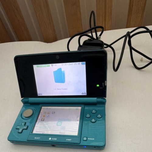 Nintendo 3ds blue handheld - 3ds,