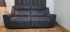 Italian Lorenzo 4-Seater Power Recliner Sofa – Excellent Condition