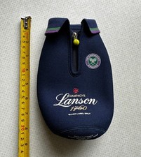 Lanson Champagne Wimbledon Neoprene Insulating Bottle Sleeve Case Tennis Cooler