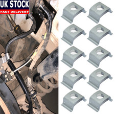 10X FOR BMW MINI BRAKE CLUTCH HOSE LINE RETAINING CLIP METAL 34341163565 HOLDER