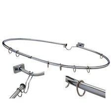 Circular Chrome Plated Shower