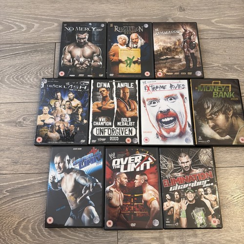 Wwe dvd bundle job - wwe, x10
