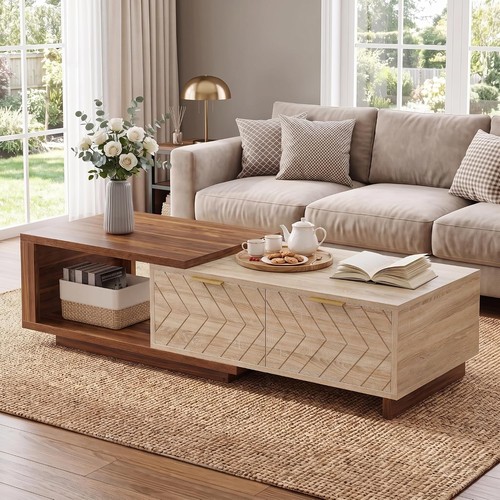 Expandable coffee table 2 - w/,