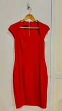 Ted Baker Red Sheath dress US