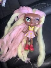 Candy Locks Lemonade Sugar Style Doll/Pink & Yellow Hair/7 inches 