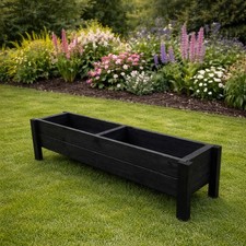 Long raised wooden - long,