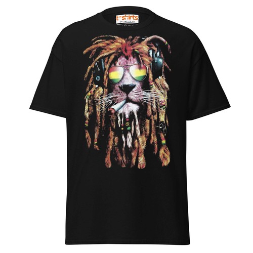 Rasta lion shirt - t-shirt, |