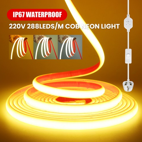 220v neon cob led - led, light