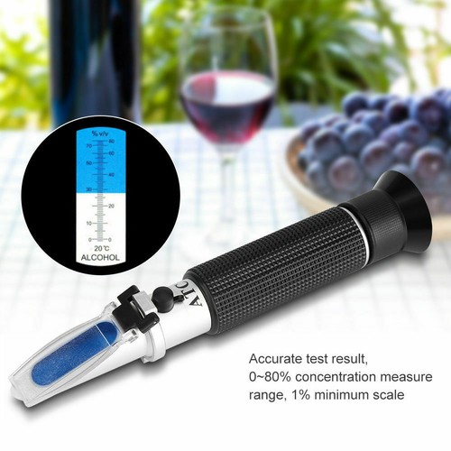 Handheld alcohol refractometer - handheld,