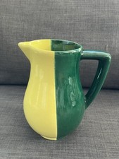 Large Art Pottery Green And