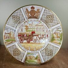 Vintage Caverswall, H M The Queen Mother, 80th Birthday Plate 1980, 429/1000