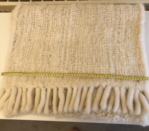 Real mink wrap - scarf, cosy