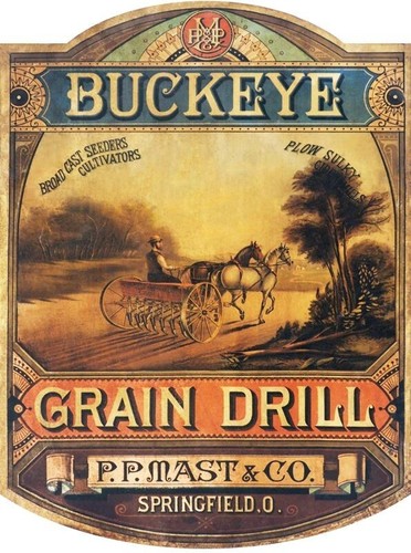 Buckeye grain drill - grain, of
