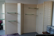 Slatwall Panels Stand Set