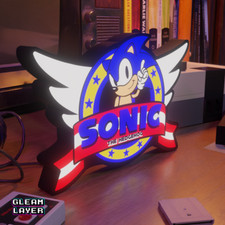 Sonic The hedgehog Led Retro