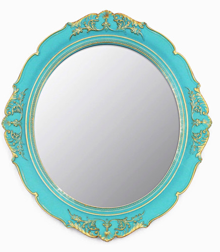 Overall ornate wall mirror - wall,