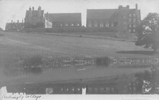 ARDINGLY COLLEGE WITH REFLECTION IN THE WATER ~ AN OLD POSTCARD #2521127