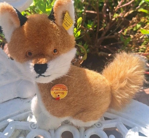 Steiff vintage snuffy fox - steiff,