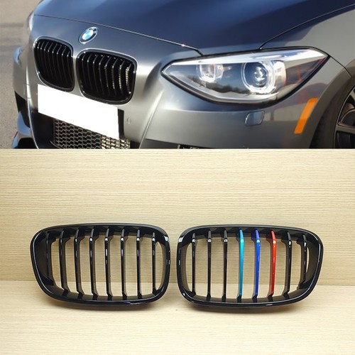 Shiny black bmw 1er - black, f21