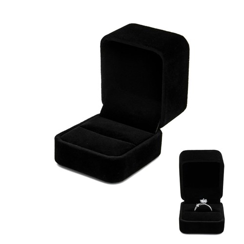 Ring box velvet wedding - ring,