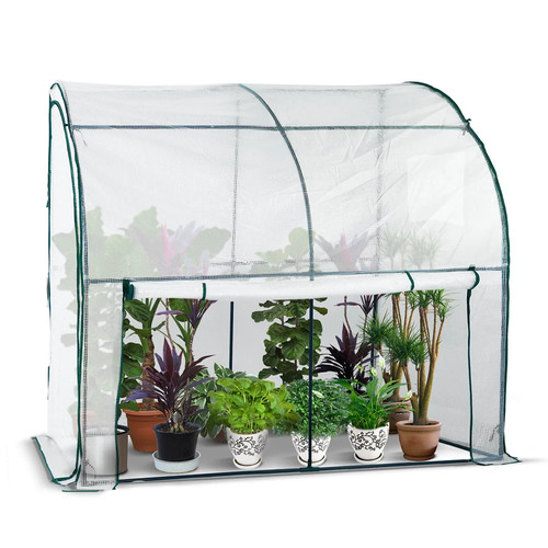 Vounot lean wall greenhouse - lean, to
