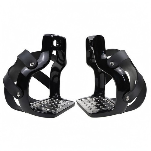 Aluminum horse stirrups - aluminum,