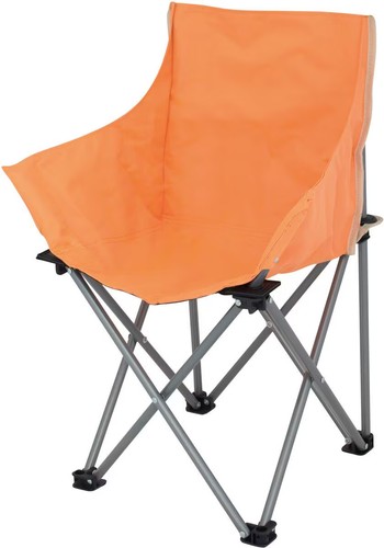 Orange folding chair xavier - orange,