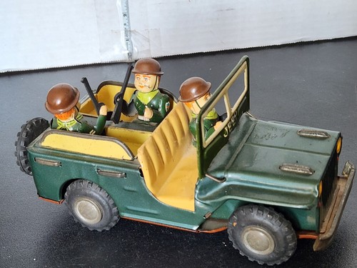 Vintage japan army jeep - vintage,