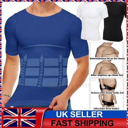 Mens shirt shaper male - t-shirt, tummy