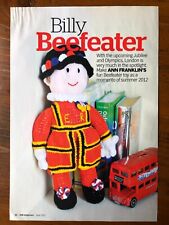 Ann Franklin knitting pattern DK toy figure in traditional Beefeater costume