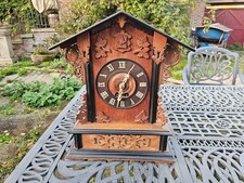 8 DAY LARGE Antique black forest cuckoo clock for restore  PHILIPP HAAS and Sons