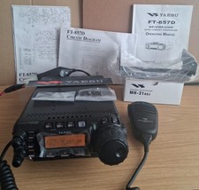 Yaesu FT857d Hf Vhf Uhf All Mode Transceiver Widebanded PRISTINE Condition Boxd.