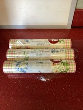 Vintage Laura Ashley wallpaper border ‘Megan Deep Pink Apple’ X3