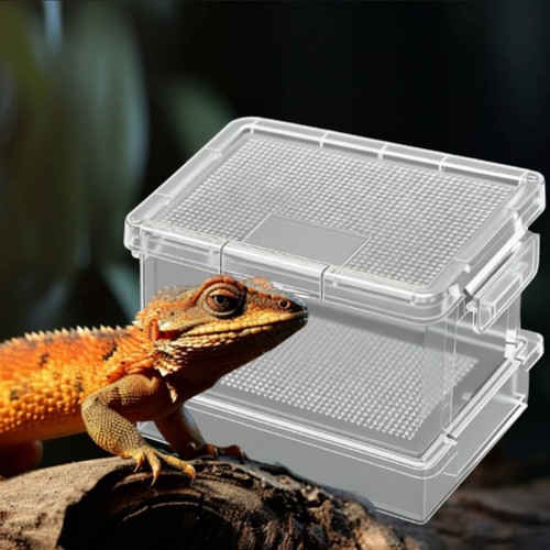 Habitat box ventilated clear - habitat,