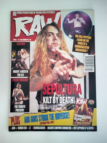 Raw april 1992 number - raw,