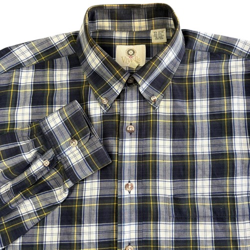 Viyella plaid button down - viyella,